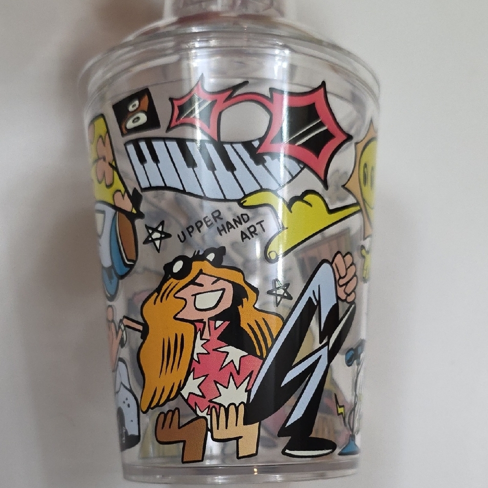 Cocktail Shaker - Colorful Cartoon Design - Plastic - Picture 2 of 7